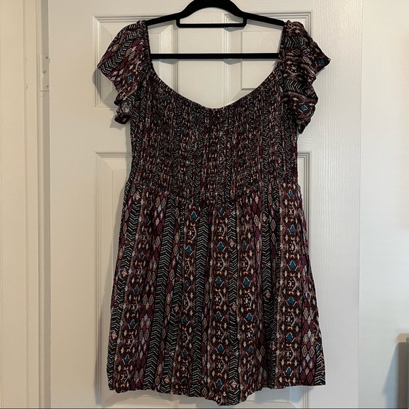 Colorful mini dress - Picture 2 of 9